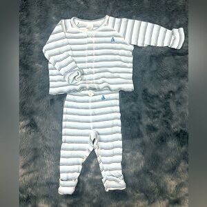 Striped Baby Pajama Set